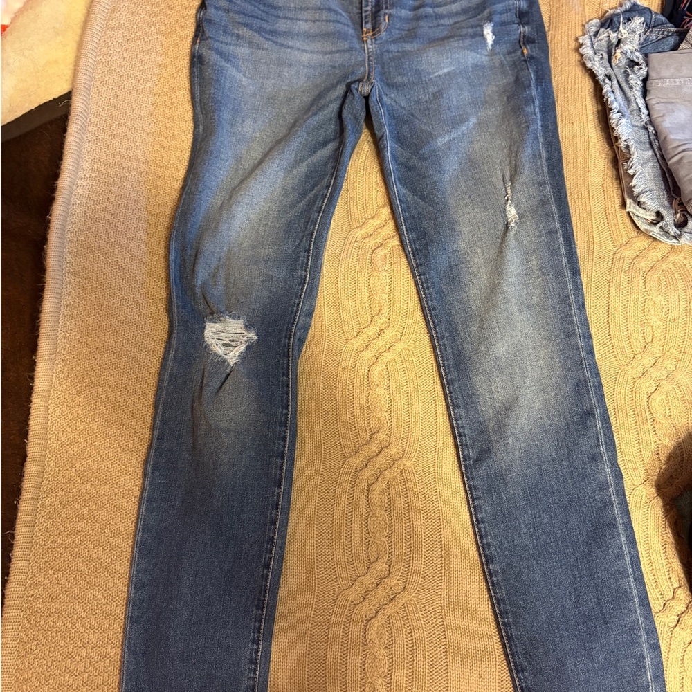 Refuge Classic Blue Skinny Jeans
